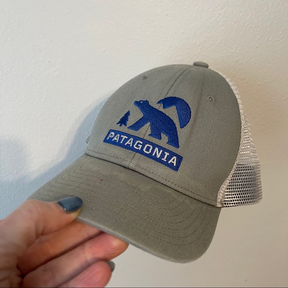 PATAGONIA baseball cap w/ bear logo embroidery Gorpcore
